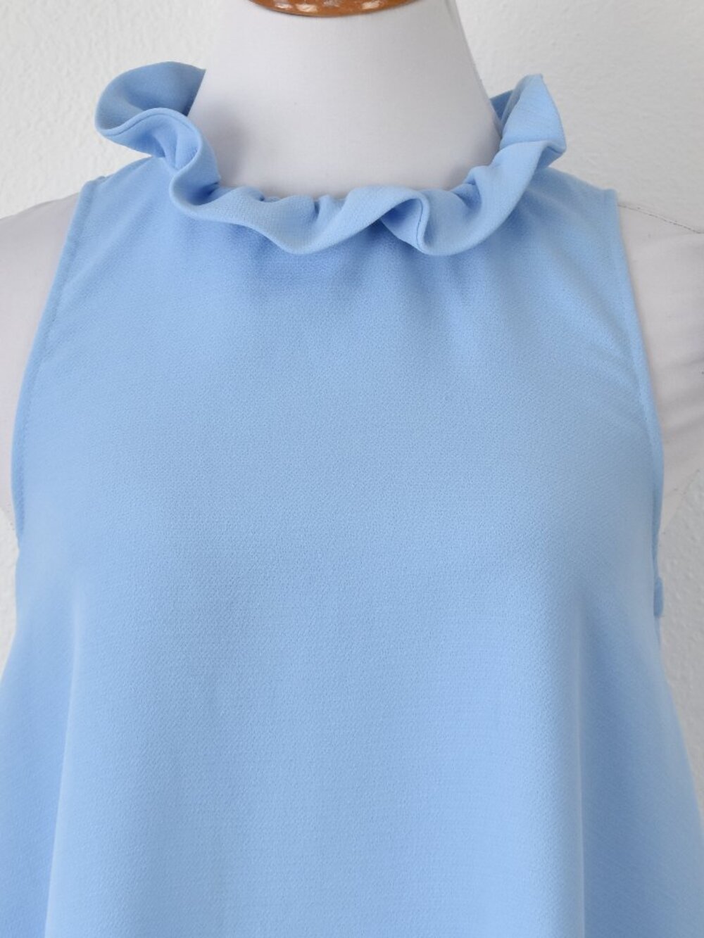 Pomander Place Blythe Baby Blue Mini Dress - S - Picture 2 of 9